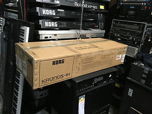 original Korg KRONOS  61 Key keyboard  Workstation 500GB HD, in box  //ARMENS//.
