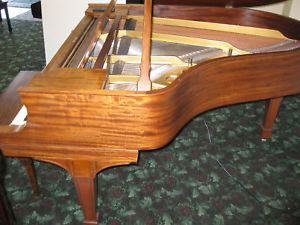 STEINWAY PLAYER Grand 5'10 C@YouTube:"Steinway Royal Mahogany satin" Pro Rebuilt