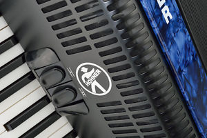 HOHNER Bravo III 72 Design 2 BL Akkordeon blau