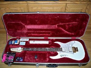 Ibanez 2006 Steve Vai JEM7v Guitar MINTwith Ebony fretboard used for solo on CD!