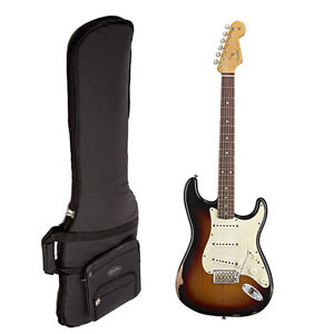 Fender Road Worn 60's Stratocaster Rosewood Fretboard 3-Color Sunburst DEMO