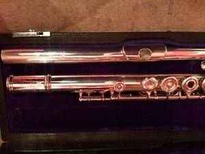 Altus professional sterling silver open hole b foot flute NEW PRICE