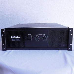 QSC RMX4050a Power Amplifier 4000 Watt Factory Reconditioned 3 Year QSC Warranty