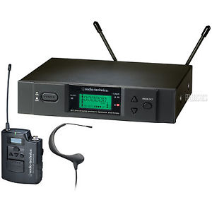 Audio Technica ATW-3193b 3000 Wireless System Micro Earset Headworn Microphone