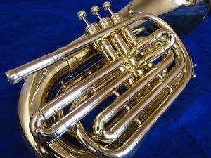 BACH MARCHING BARITONE HORN, Bb, COMPLETELY RESTORED!