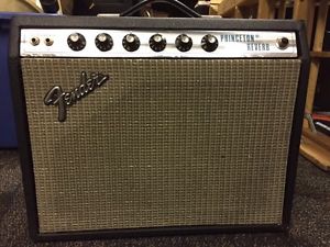 Vintage 1977 Fender Princeton Reverb Silverface