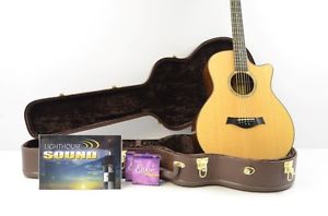 2011 Taylor Baritone 8 String Acoustic-Electric Guitar - Natural  w/ OHSC